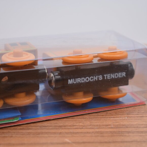 Murdoch & Tender Collector Card Included Gullane 2004 Thomas & Friends Wooden - Picture 8 of 9